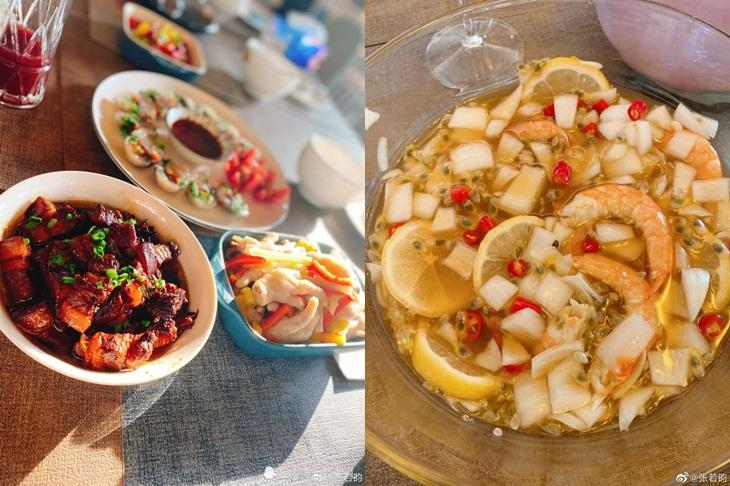 Cả Cbiz ghen tỵ Đường Nghệ Hân vì lấy chồng giàu còn nấu ăn cực đỉnh-3