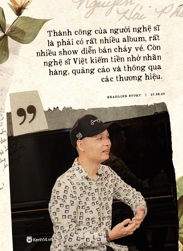 Nhạc sĩ Nguyễn Hải Phong: Ra Single, MV thưa thớt rồi có 5 - 7 hợp đồng đại sứ thương hiệu thì không giống một nghệ sĩ-3