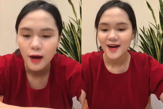 Đang livestream, bà xã Duy Mạnh bị mắng 'nói chuyện nghe MẮC MỆT'