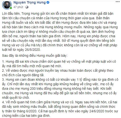 Âu Hà My dọa kiện ra tòa, Nguyễn Trọng Hưng: Ra tòa sẽ 3 mặt 1 lời, cần bằng chứng sẽ có-1