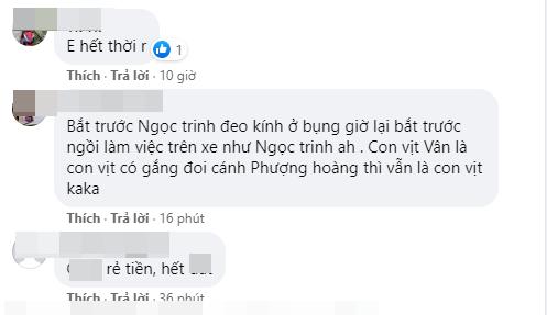 Ngân 98 bị mỉa mai bắt chước Ngọc Trinh nhưng vịt vẫn mãi là vịt-5