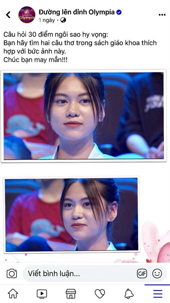 Xuất hiện vài giây trên VTV, cô gái được dân mạng thả thính bằng thơ: Đời thường xinh đẹp hơn nhiều-1