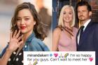 Miranda Kerr chúc mừng Orlando Bloom có con gái
