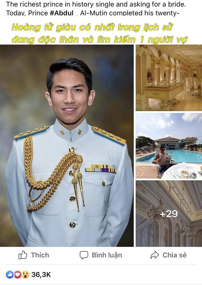 MXH xôn xao thông tin hoàng tử Brunei sở hữu tài sản tỷ đô tuyển vợ-8