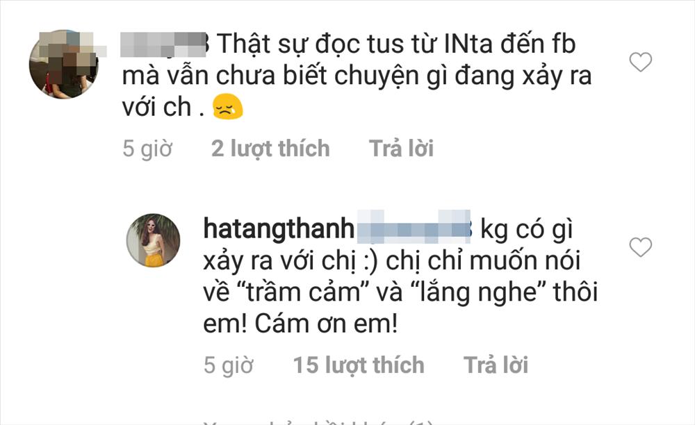 Tăng Thanh Hà gây hoang mang khi chia sẻ về chứng trầm cảm-3