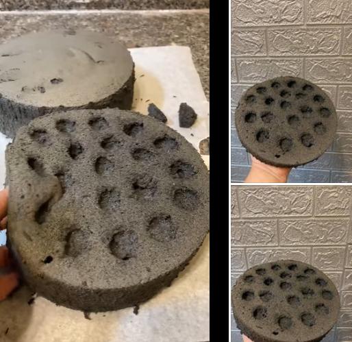 Bánh mì than tổ ong xuất hiện, nhìn cứ thấy sợ sợ nên chưa dám thử-1