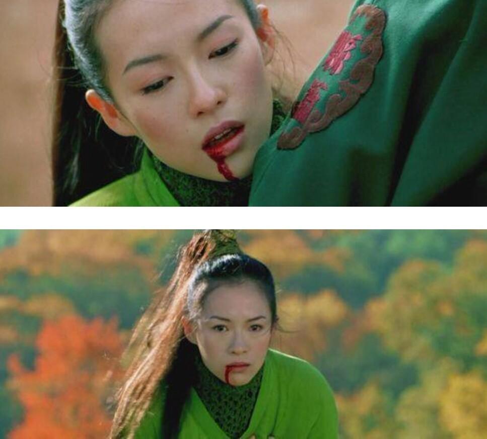 Diễn xuất của Chương Tử Di khiến người xem tưởng cô bị thương thật.