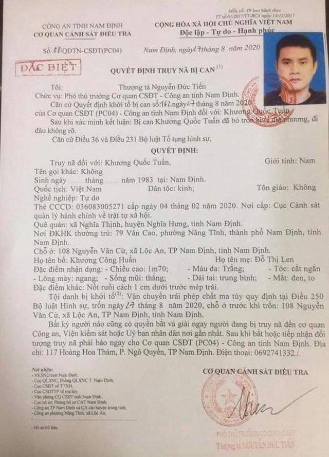 Đối tượng trốn cách ly tại Quảng Ninh bị truy nã đặc biệt-3