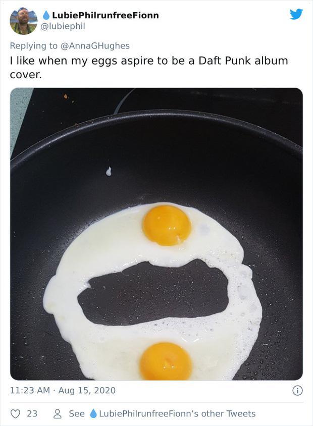 Những màn rán trứng ‘đi vào huyền thoại’, nhìn vừa nghệ thuật vừa buồn cười-8