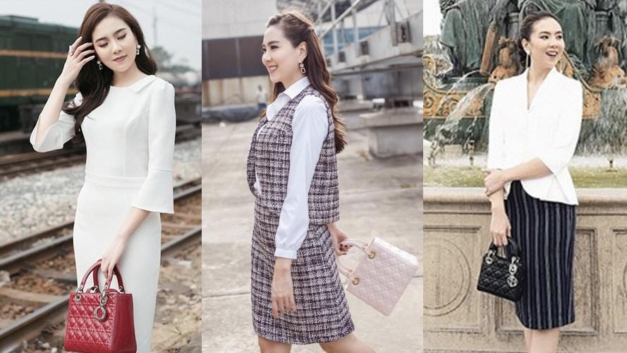 Soi gout ăn mặc của các BTV VTV: người mê sắm hàng hiệu, người quanh năm áo dài-13