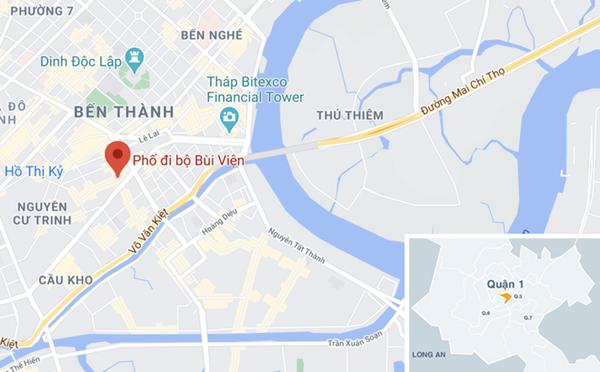 Vụ tai nạn liên hoàn ở phố Bùi Viện: Ôtô công an bị kẹt chân ga-2