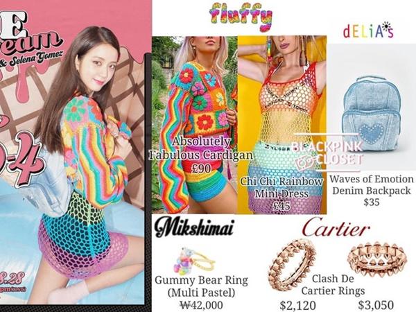 Lisa thành quán quân hàng hiệu trong MV Ice Cream với tủ đồ 4,2 tỷ đồng, Jennie bất ngờ bét bảng-15