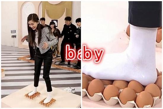 Mỹ nhân Hoa ngữ siêu gầy, body 'mỏng cơm' đến mức giẫm cả hai chân lên trứng không vỡ