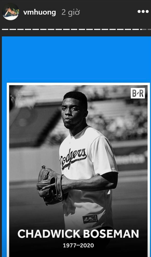 Bảo Thy, Văn Mai Hương và dàn sao Việt tiếc thương sự ra đi của Chadwick Boseman-3