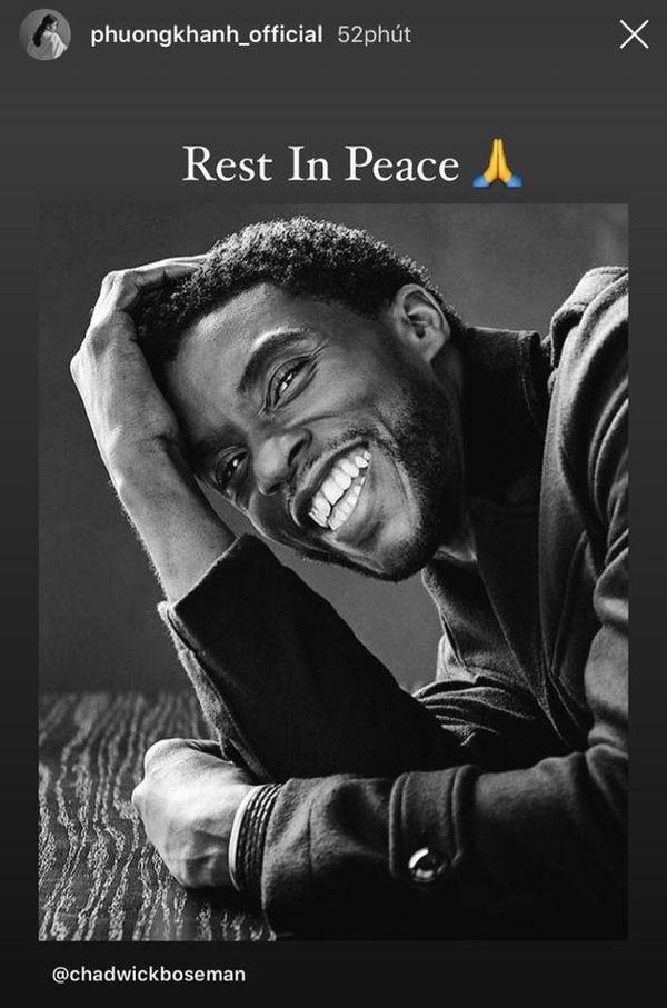 Bảo Thy, Văn Mai Hương và dàn sao Việt tiếc thương sự ra đi của Chadwick Boseman-4
