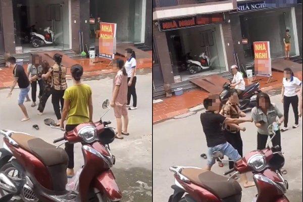 Clip: Đi đánh ghen, vợ bị chồng đấm đá, bê gạch phang vào đầu cứu bồ thoát nạn-1