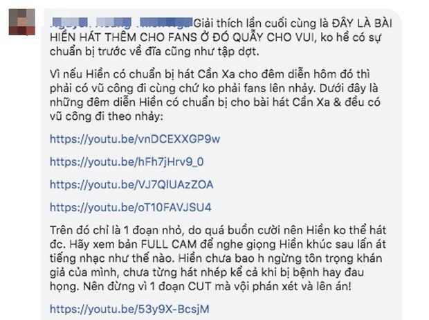 Hiền Hồ vướng nghi án hát nhép, bị chỉ trích thiếu tôn trọng khán giả-3