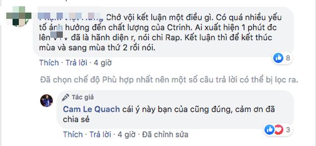 Kimmese chỉ trích King Of Rap cắt ghép chiêu trò, vì ratings mà làm giảm chất lượng thí sinh-5