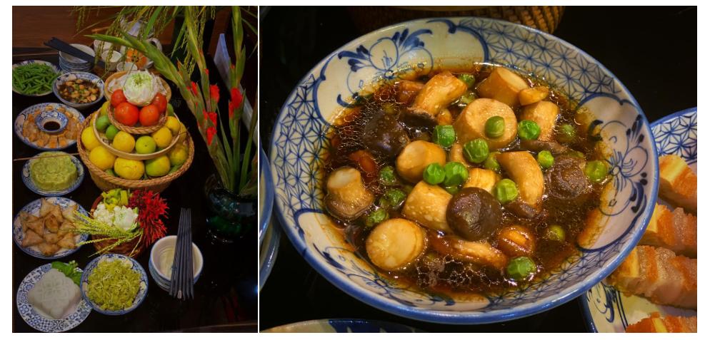 5 mâm cơm chay cúng gia tiên mùa Vu Lan-2