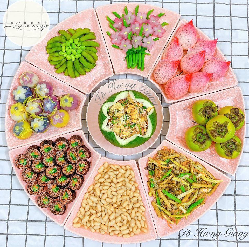 Đến hẹn lại lên, hội chị em thi nhau khoe mâm cỗ cúng Rằm tháng 7 đẹp mê ly, ai ngắm cũng mê-9