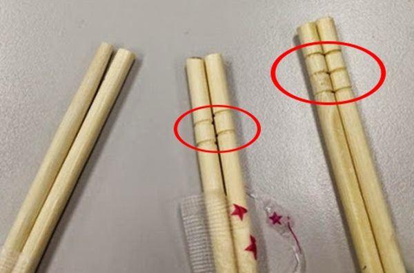 Tại sao đũa ăn 1 lần luôn khắc vòng tròn ở trên? Biết lý do bạn sẽ ngã ngửa-1