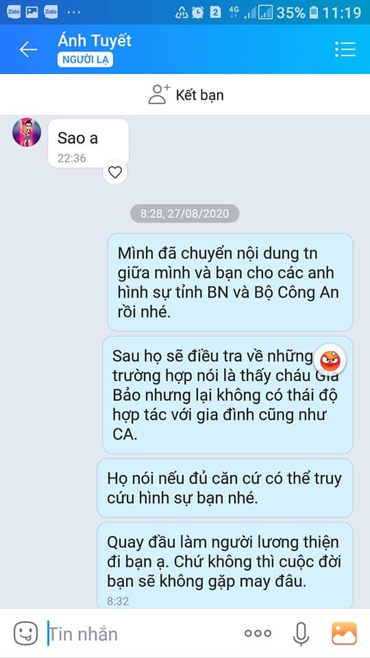 Bố cháu bé ở Bắc Ninh công khai loạt tin nhắn kẻ gian tống tiền trục lợi trong lúc rối ren-1