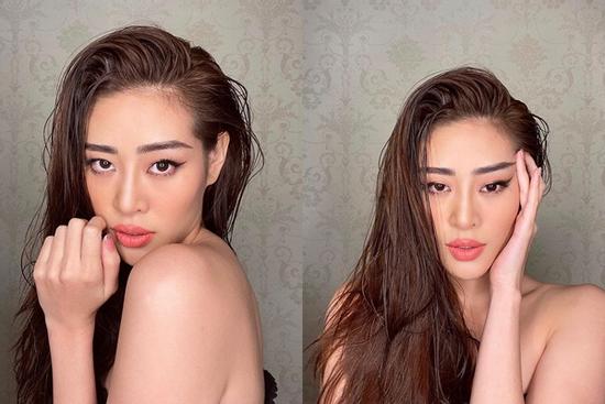 Khánh Vân tạo dáng ngẫu hứng, thần thái đã đủ chinh chiến Miss Universe 2020?