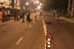 Thí điểm phân làn đường Nguyễn Trãi: Nhiều xe đâm dải phân cách-11