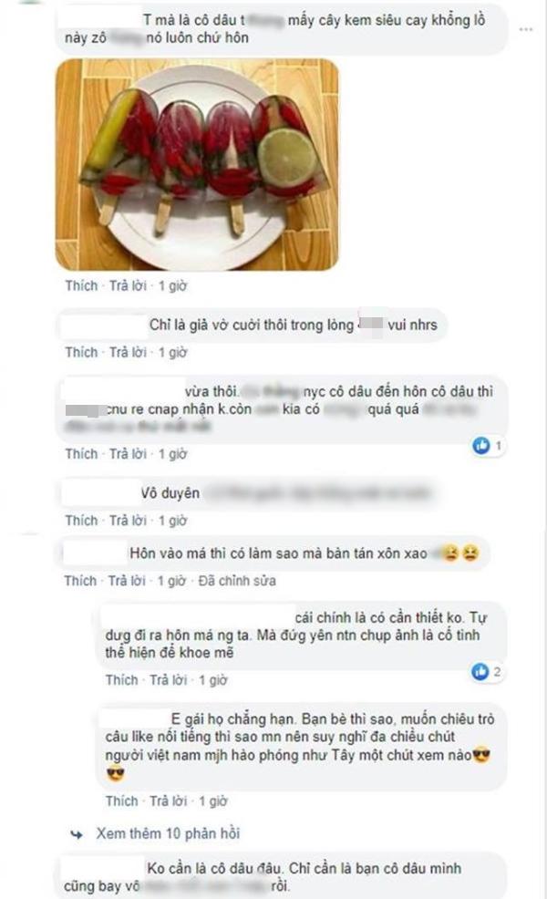 Xôn xao ảnh gái trẻ xông lên hôn má chú rể, phản ứng của cô dâu đứng cạnh gây chú ý-2