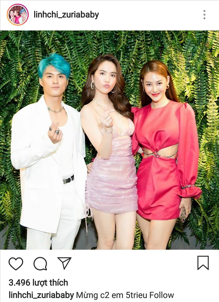 Linh Chi bị chê kinh tởm vì đăng ảnh dìm hàng Ngọc Trinh-1