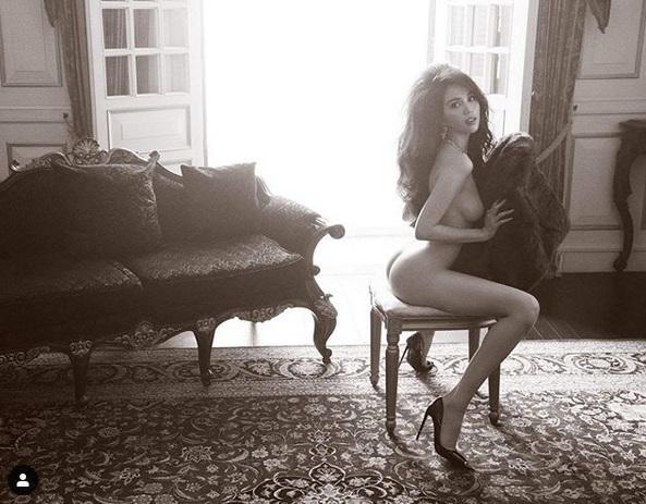 Ngọc Trinh tung ảnh khỏa thân trên penthouse Đà Lạt-1