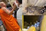 Dân kéo tới chùa Kỳ Quang 2 đòi giải quyết tro cốt người thân bị nhà chùa vứt xó