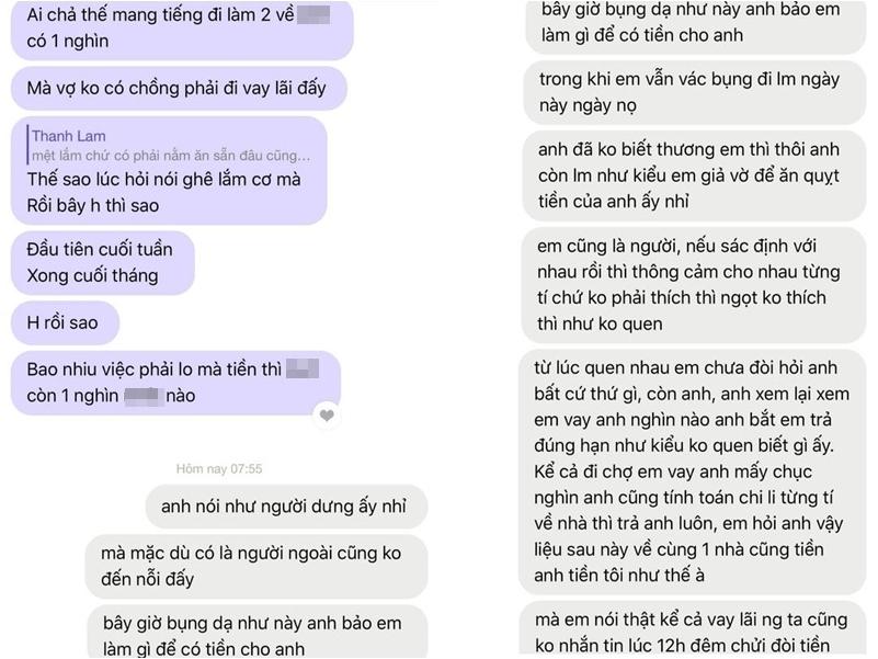 Chồng sắp cưới nửa đêm đòi nợ 2 triệu kèm lãi 15k/ngày khiến vợ bầu giận tím người-2