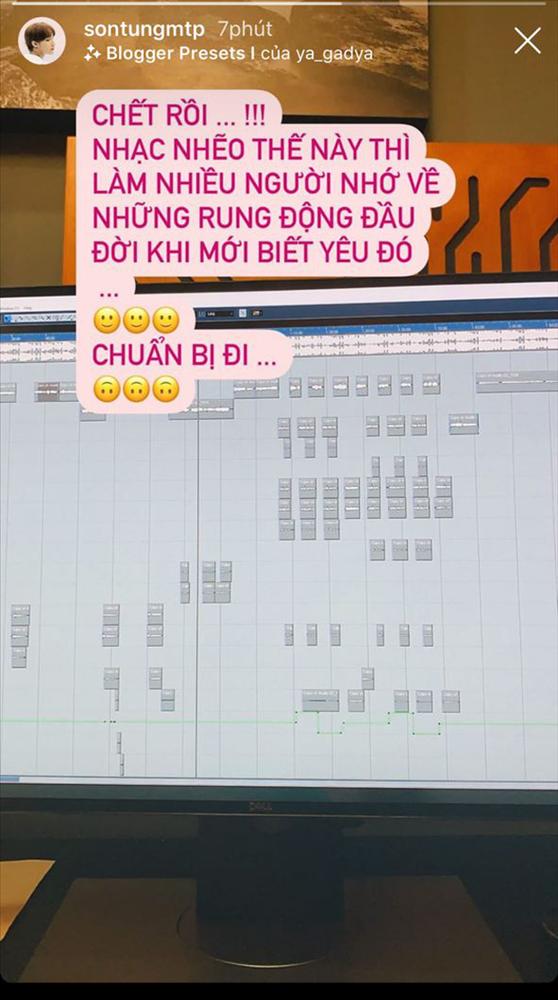 Sky hãy chuẩn bị đi, Sơn Tùng M-TP vừa đánh tiếng sắp ra bài mới hát về rung động đầu đời đây này!-1
