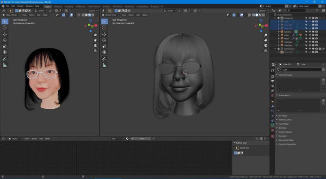 Bị bố mẹ bắt ra mắt người yêu, trai ế thâm niên thiết kế bạn gái 3D y chang người thật-2