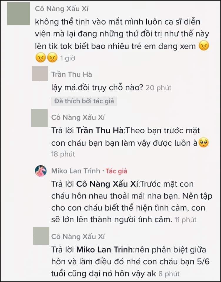 Miko Lan Trinh gây tranh cãi với clip hôn bạn trai chuyển giới như nuốt lưỡi-5