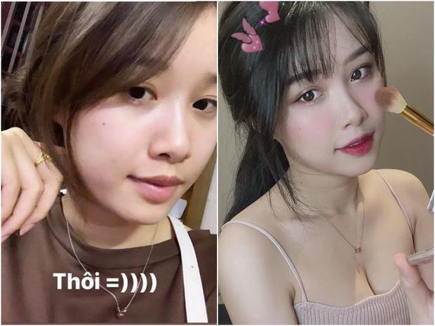 Dàn gái xinh nổi đình đám MXH lộ mặt mộc, nhan sắc của ai sẽ bị dìm chìm nghỉm?-9