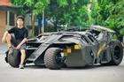 Nam sinh Đại học Kiến Trúc đầu tư 500 triệu 'bê' siêu xe BATMAN từ phim ra đời thực