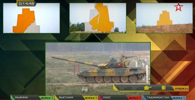 Đội xe tăng Việt Nam lần đầu vô địch bảng 2 Tank Biathlon-3