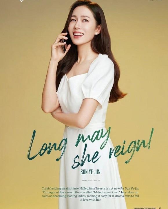 Muốn làm cô dâu lắm rồi nên Son Ye Jin mới nghiện màu trắng như thế này-6