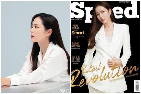 Muốn làm cô dâu lắm rồi nên Son Ye Jin mới nghiện màu trắng như thế này