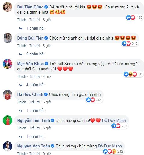 Vợ Duy Mạnh đã sinh em bé, biểu cảm vừa mới chào đời của cậu quý tử gây bão mạng-2