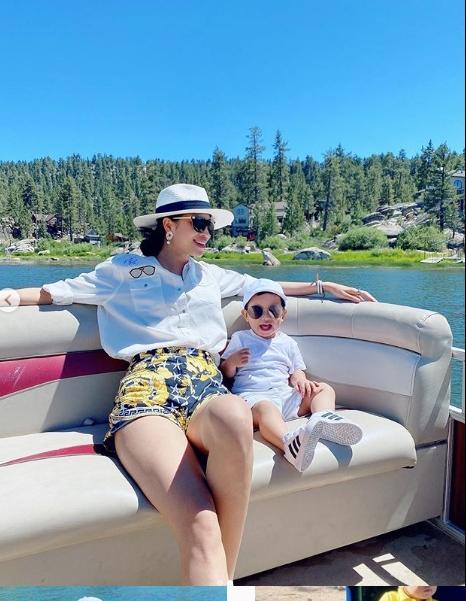 Đón sinh nhật thứ 29, Phạm Hương vẫn quyết giấu bố của con trai-4