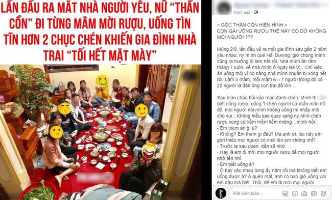 Về ra mắt nhà bạn trai, cô gái uống rượu hạ gục cả họ bao gồm 22 người khiến dân tình choáng váng-1