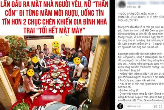 Về ra mắt nhà bạn trai, cô gái uống rượu 'hạ gục' cả họ bao gồm 22 người khiến dân tình choáng váng