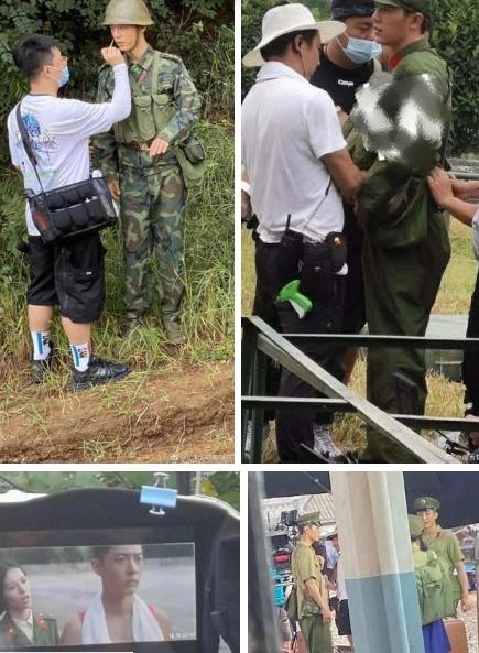 Tiêu Chiến ôm Bạch Lộc trên phim trường, dân tình chưa kịp đẩy thuyền thì hóa ra chị chỉ làm cameo-4