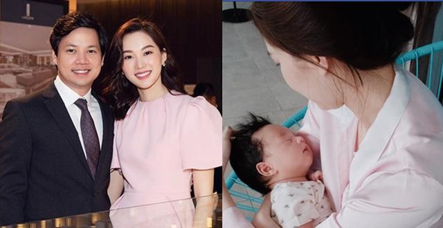 Hoa hậu Đặng Thu Thảo rụng tim vì một câu nói của ái nữ 2 tuổi-5