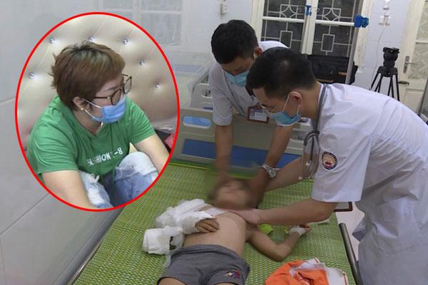 Nửa đêm, người dân Hà Nội vây kín xem công an vây bắt ông bố bạo hành con gái 6 tuổi-9