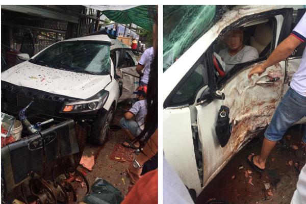 Clip: Tài xế ô tô điên kéo lê SH qua 2 tuyến phố ở Hà Nội bị dân truy đuổi-1