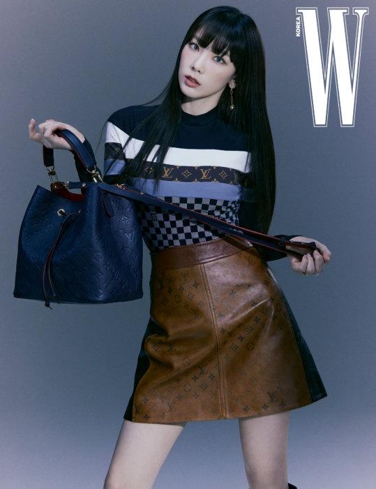 Taeyeon diện đồ Louis Vuitton 10.300 USD lên tạp chí-1